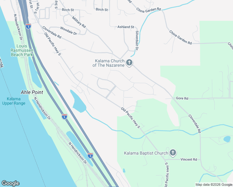 map of restaurants, bars, coffee shops, grocery stores, and more near 405 Stepping Stone Street in Kalama