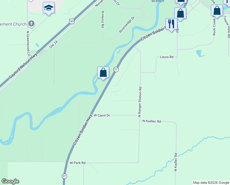 map of restaurants, bars, coffee shops, grocery stores, and more near 15974 Stephanie Lane in Hayward