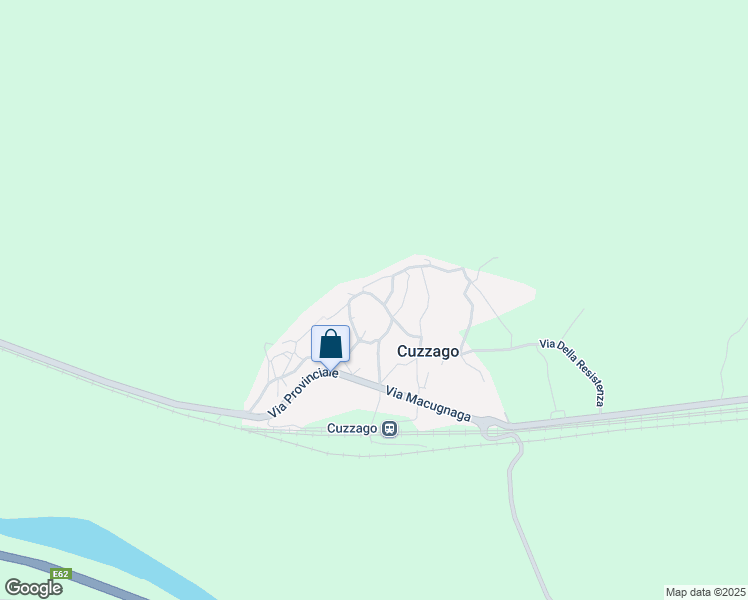 map of restaurants, bars, coffee shops, grocery stores, and more near 1 Via Cangio in Cuzzago