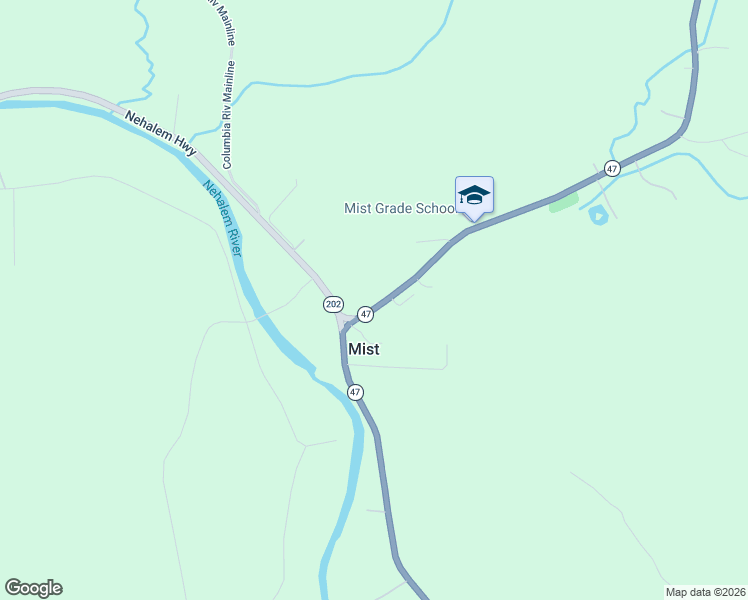 map of restaurants, bars, coffee shops, grocery stores, and more near 69027 Oregon 47 in Clatskanie