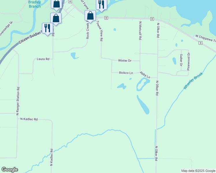 map of restaurants, bars, coffee shops, grocery stores, and more near 10087 Aspen Lane in Hayward
