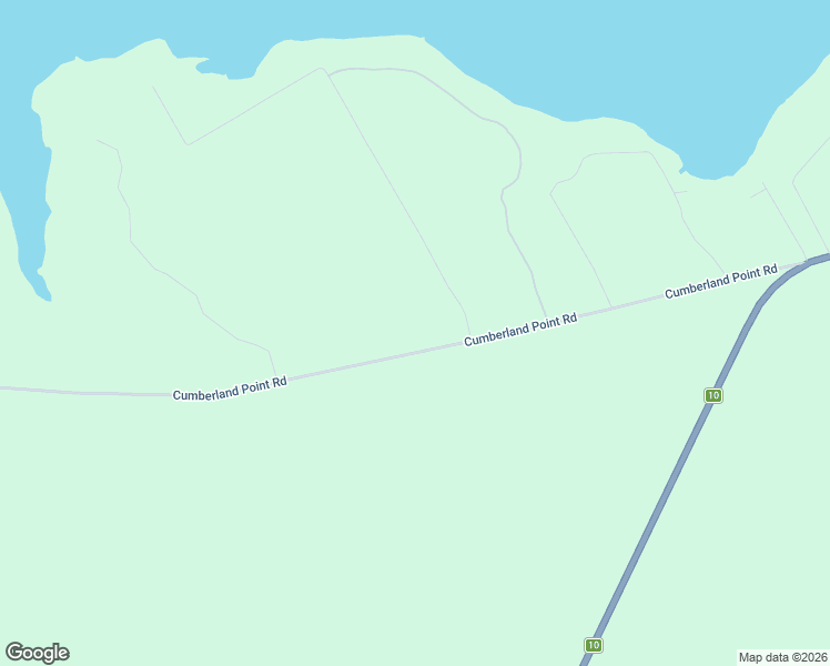 map of restaurants, bars, coffee shops, grocery stores, and more near 107 Cumberland Point Road in Cumberland Bay