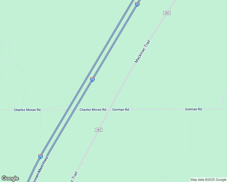 map of restaurants, bars, coffee shops, grocery stores, and more near Mackinac Trail in Saint Ignace