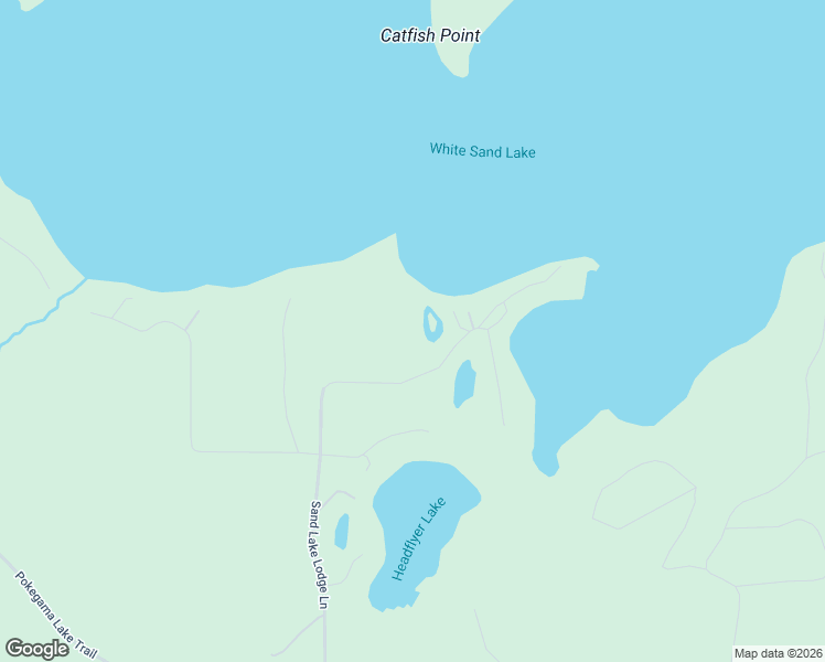 map of restaurants, bars, coffee shops, grocery stores, and more near 3250 Estate Lane in Lac du Flambeau