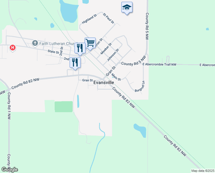 map of restaurants, bars, coffee shops, grocery stores, and more near 337 Southview Street in Evansville