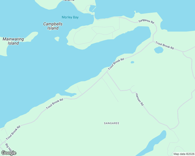 map of restaurants, bars, coffee shops, grocery stores, and more near 1949 Trout Brook Road in Albert Bridge