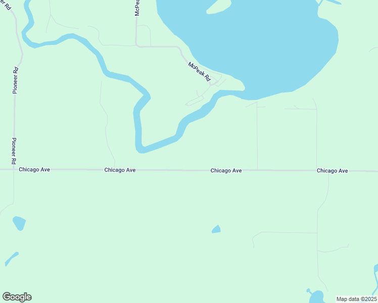 map of restaurants, bars, coffee shops, grocery stores, and more near 4168 Chicago Avenue in Conover