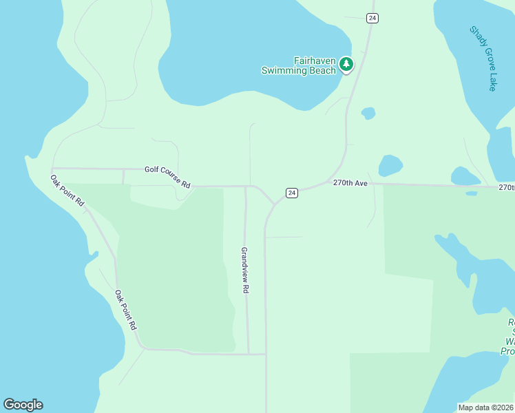 map of restaurants, bars, coffee shops, grocery stores, and more near 26922 Grandview Road in Elbow Lake