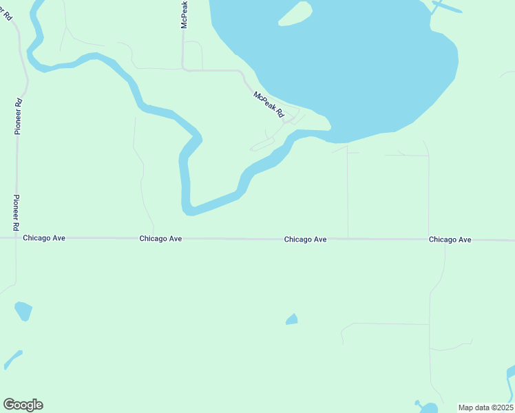 map of restaurants, bars, coffee shops, grocery stores, and more near 4168 Chicago Avenue in Conover