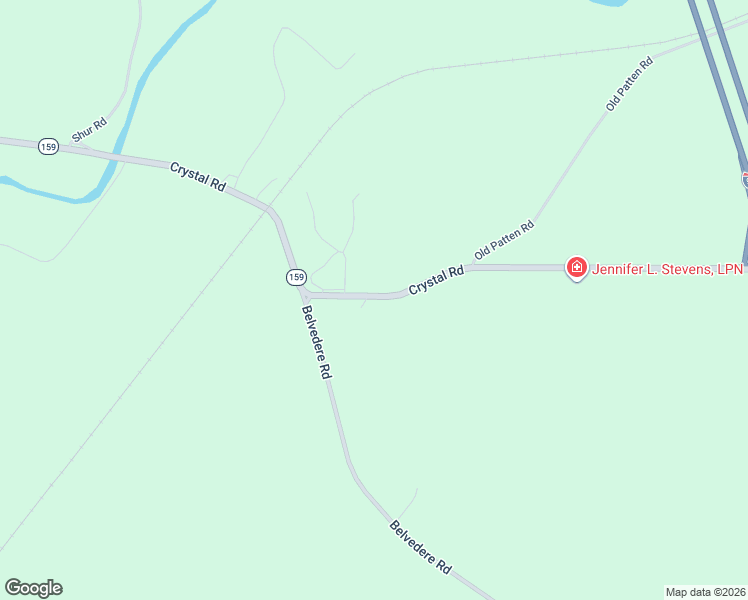 map of restaurants, bars, coffee shops, grocery stores, and more near 4 Maine 159 in Crystal