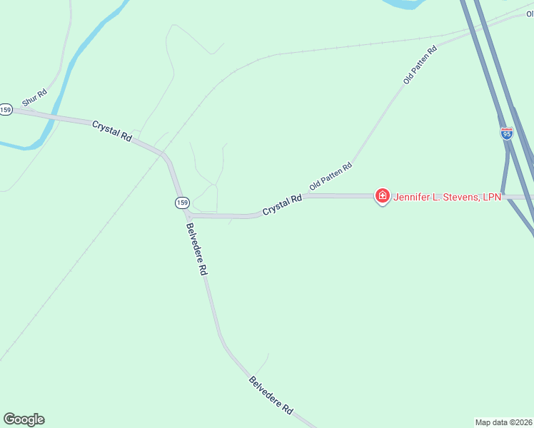 map of restaurants, bars, coffee shops, grocery stores, and more near 4 Maine 159 in Crystal