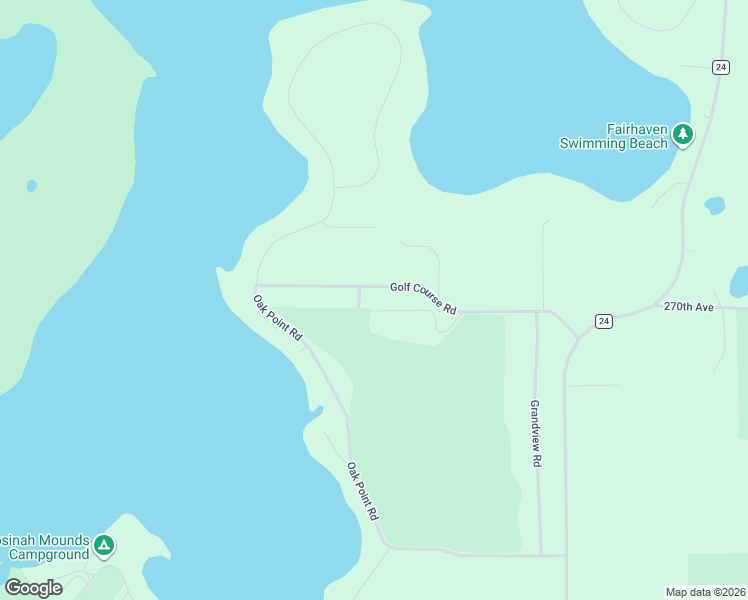 map of restaurants, bars, coffee shops, grocery stores, and more near 114 Golf Course Road in Elbow Lake