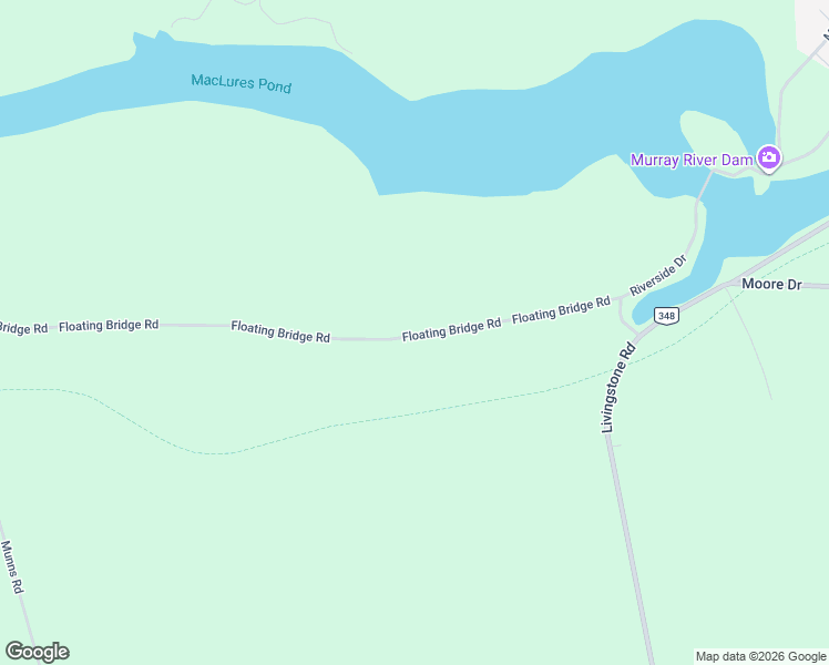 map of restaurants, bars, coffee shops, grocery stores, and more near 372 Highway 202 in Murray River