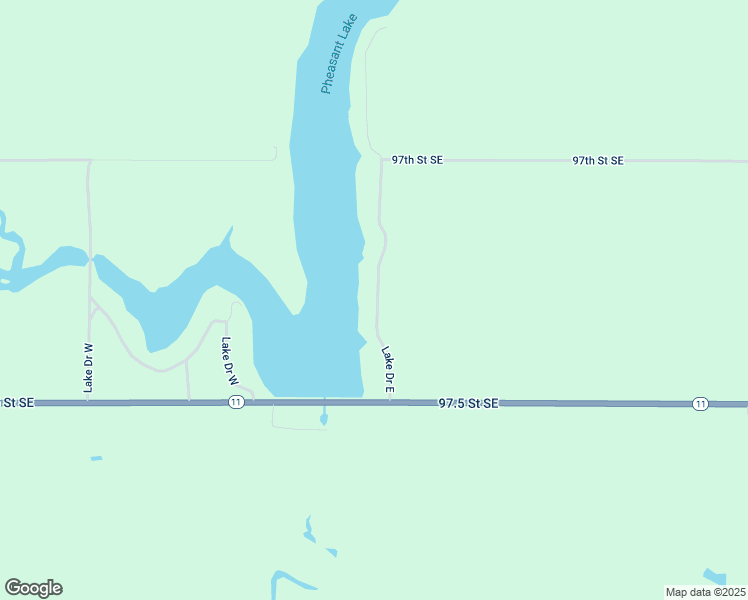 map of restaurants, bars, coffee shops, grocery stores, and more near 34 Lake Drive East in Ellendale