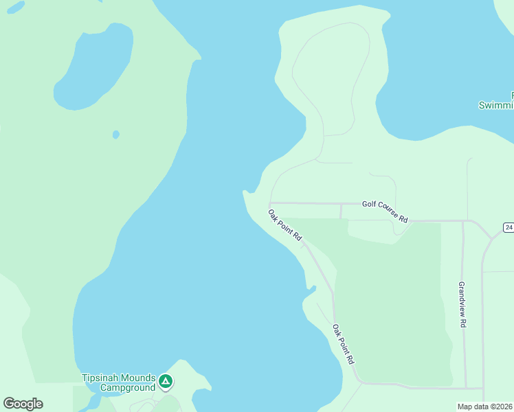 map of restaurants, bars, coffee shops, grocery stores, and more near 27007 Oak Point Road in Elbow Lake