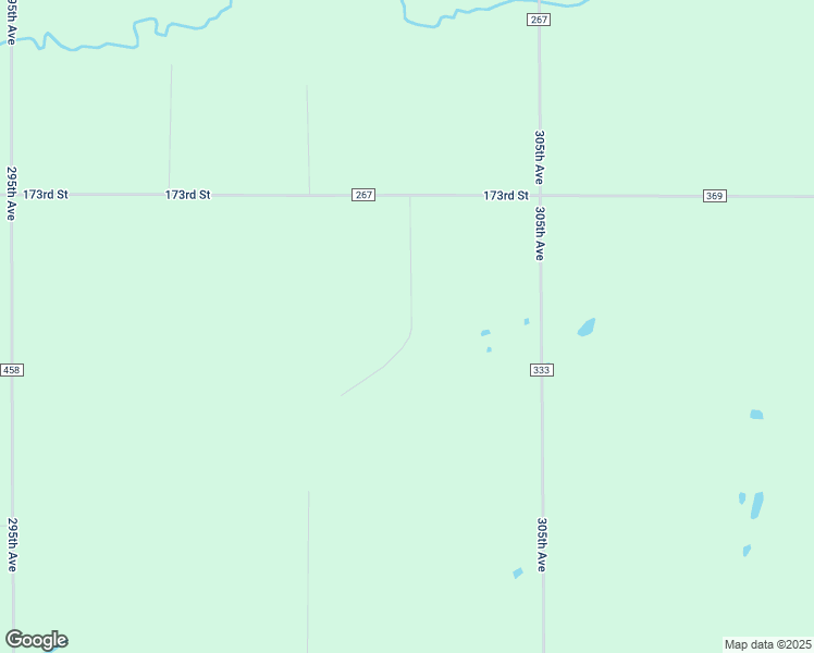 map of restaurants, bars, coffee shops, grocery stores, and more near 30253 173rd Street in Pierz