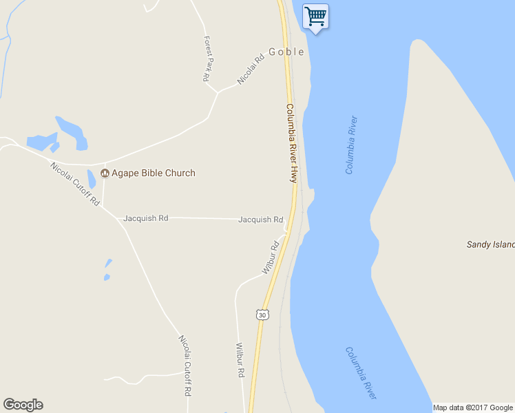 map of restaurants, bars, coffee shops, grocery stores, and more near 33445 Jacquish Road in Rainier