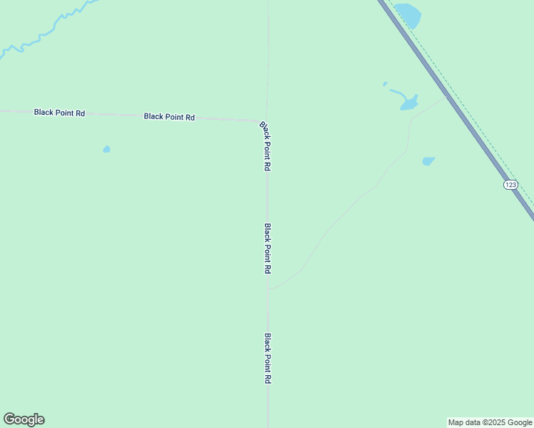 map of restaurants, bars, coffee shops, grocery stores, and more near Black Point Road in Mackinac County