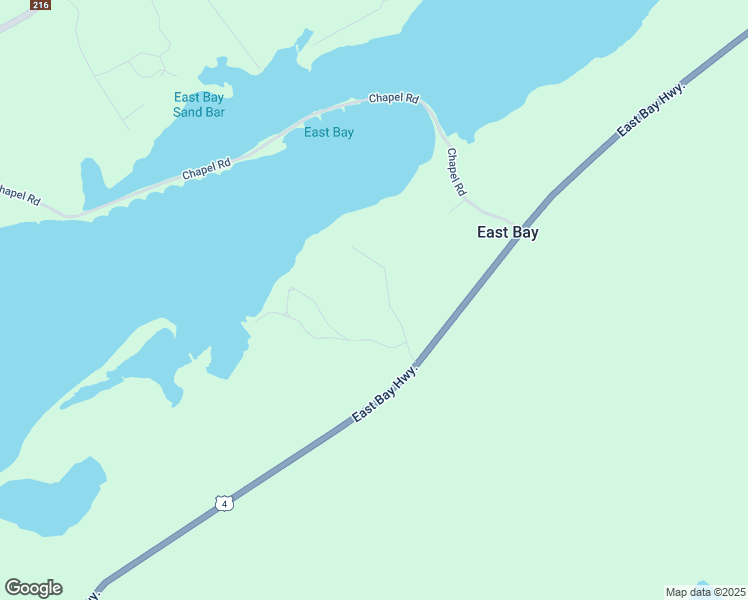 map of restaurants, bars, coffee shops, grocery stores, and more near 55 Tweednooge Place in East Bay