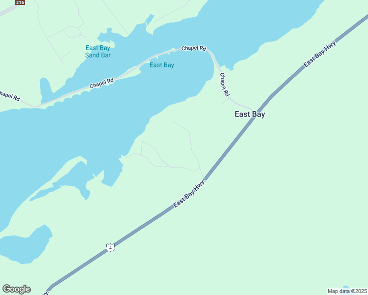 map of restaurants, bars, coffee shops, grocery stores, and more near 55 Tweednooge Place in East Bay