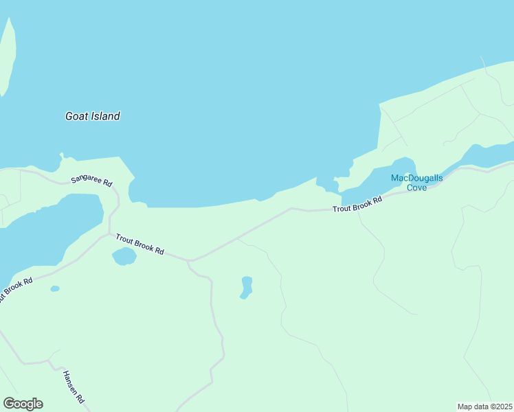 map of restaurants, bars, coffee shops, grocery stores, and more near 2329 Trout Brook Road in Albert Bridge