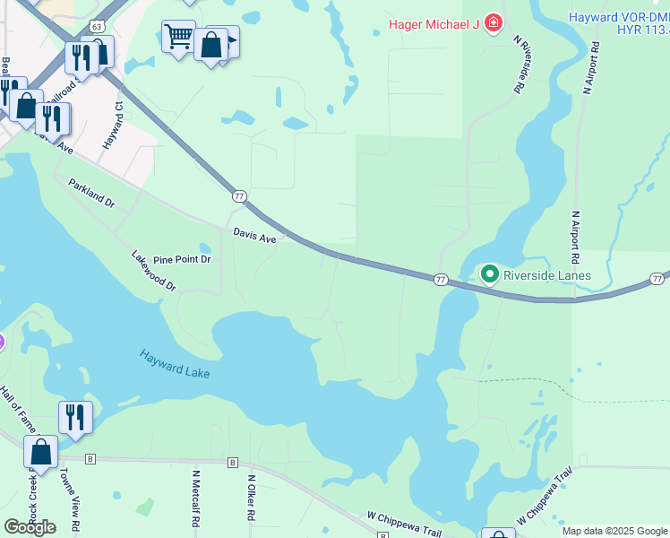 map of restaurants, bars, coffee shops, grocery stores, and more near 13710 Peterson Road in Hayward