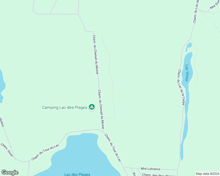map of restaurants, bars, coffee shops, grocery stores, and more near Impasse Venne in Outaouais