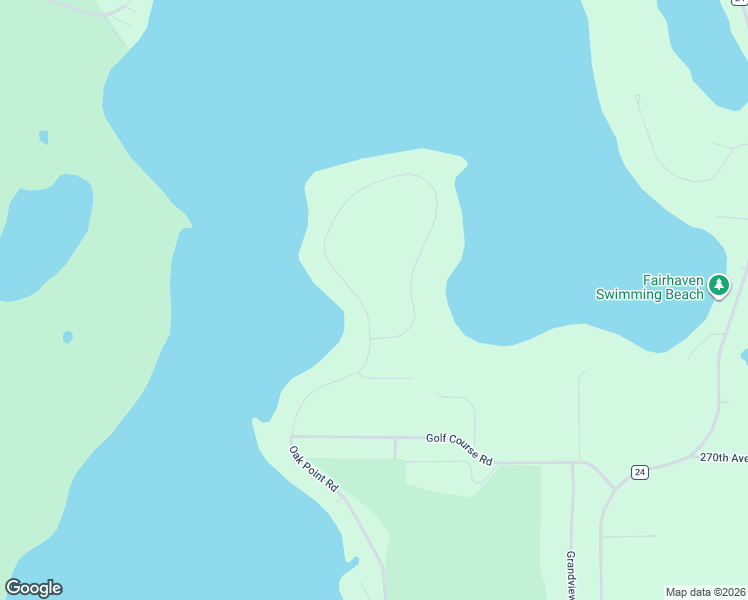 map of restaurants, bars, coffee shops, grocery stores, and more near 27322 Oak Point Road in Elbow Lake