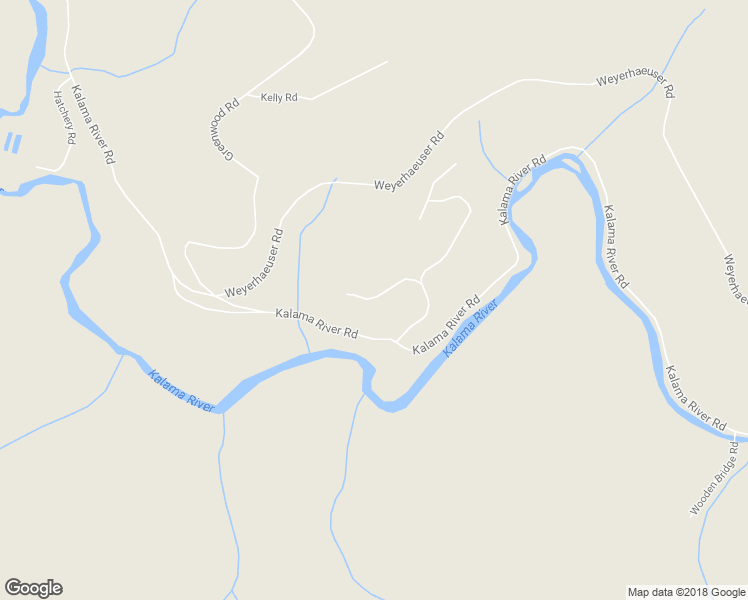 map of restaurants, bars, coffee shops, grocery stores, and more near 204 Rapids Drive in Kalama