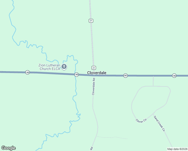 map of restaurants, bars, coffee shops, grocery stores, and more near Minnesota 48 in Pine County