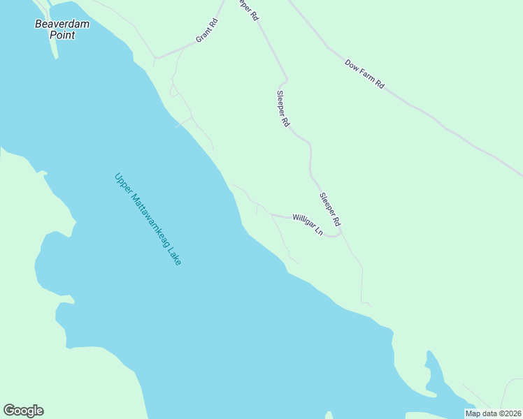 map of restaurants, bars, coffee shops, grocery stores, and more near 234 Sleeper Road in Island Falls