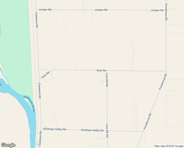 map of restaurants, bars, coffee shops, grocery stores, and more near 12699 Lazy Elk Road in Three Forks