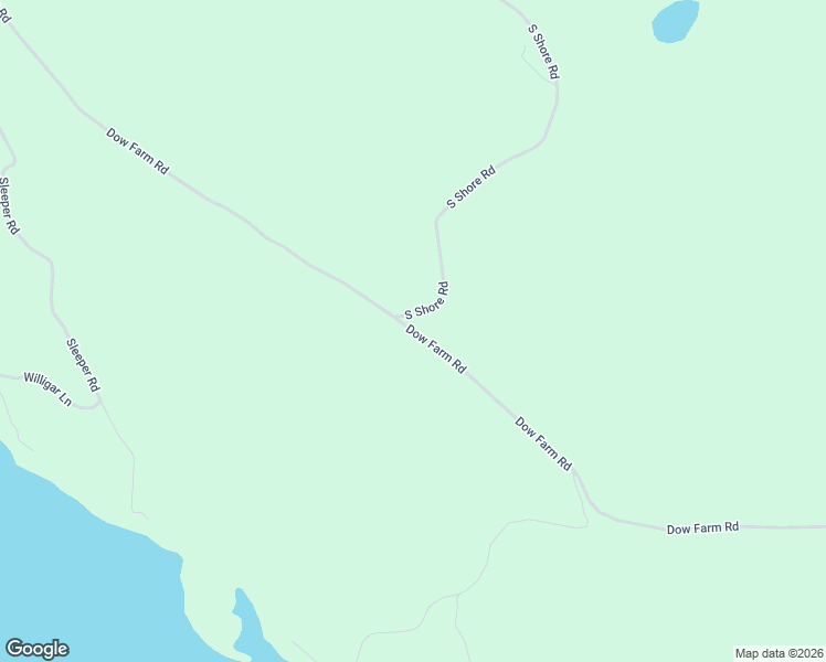 map of restaurants, bars, coffee shops, grocery stores, and more near Dow Farm Road in Island Falls