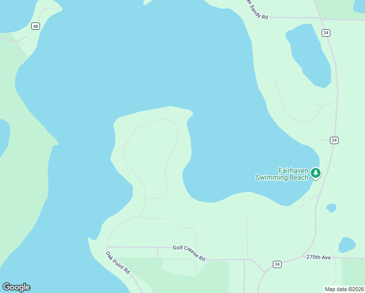 map of restaurants, bars, coffee shops, grocery stores, and more near 27737 Oak Point Road in Elbow Lake