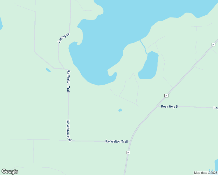 map of restaurants, bars, coffee shops, grocery stores, and more near 3515 Chippewa Lodge Trail in Lac du Flambeau
