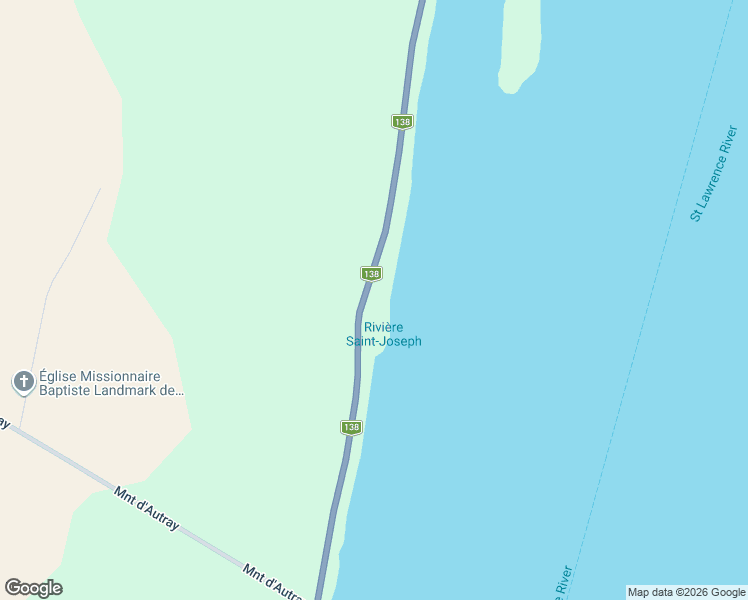 map of restaurants, bars, coffee shops, grocery stores, and more near 674 Grande Côte Est in Lanoraie
