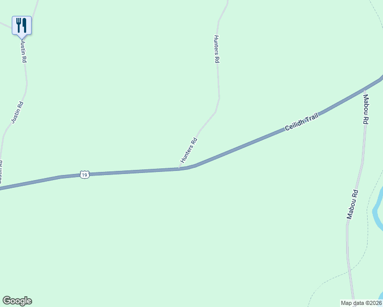 map of restaurants, bars, coffee shops, grocery stores, and more near 2 Hunters Road in Port Hood