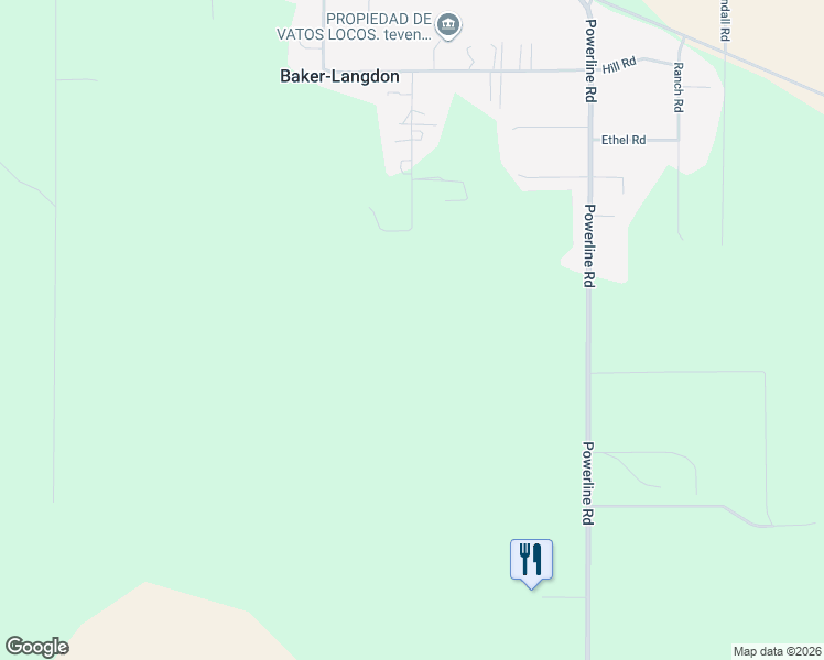 map of restaurants, bars, coffee shops, grocery stores, and more near 3784 Powerline Road in Walla Walla