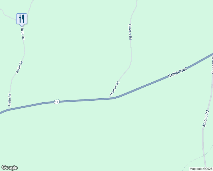 map of restaurants, bars, coffee shops, grocery stores, and more near 3 Hunters Road in Port Hood