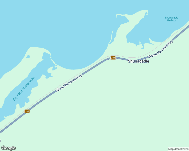map of restaurants, bars, coffee shops, grocery stores, and more near 6735 Grand Narrows Highway in Cape Breton Regional Municipality