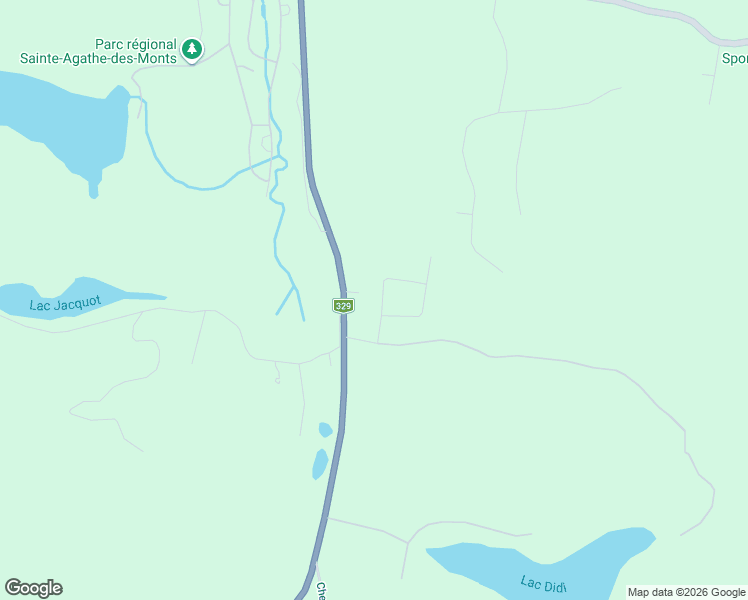 map of restaurants, bars, coffee shops, grocery stores, and more near 50 Rue Nathaly in Sainte-Agathe-des-Monts