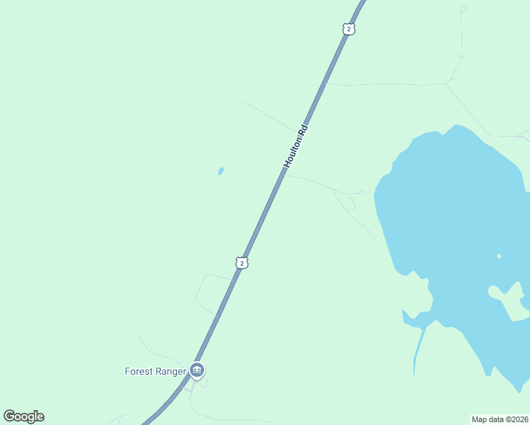 map of restaurants, bars, coffee shops, grocery stores, and more near Houlton Road in Island Falls