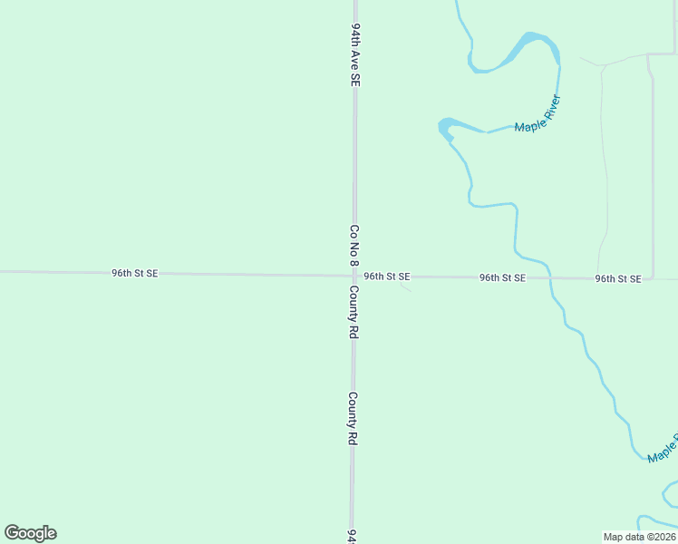 map of restaurants, bars, coffee shops, grocery stores, and more near 9359 96th Street Southeast in Ellendale