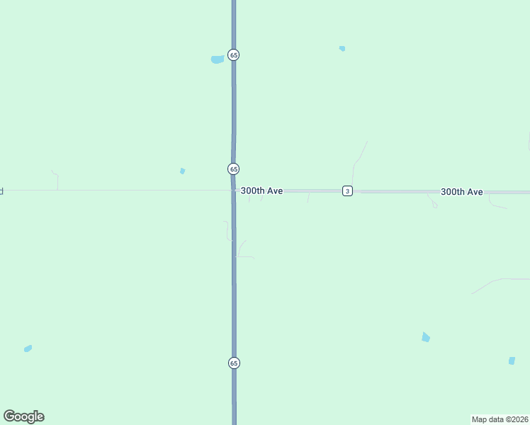 map of restaurants, bars, coffee shops, grocery stores, and more near 2105-2139 300th Avenue in Mora