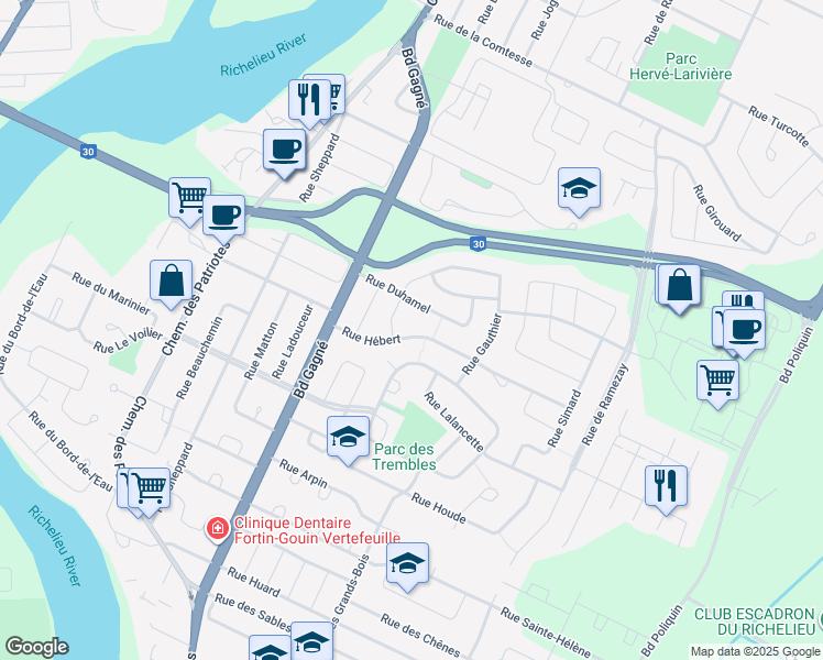 89 Rue Hébert, SorelTracy QC Walk Score