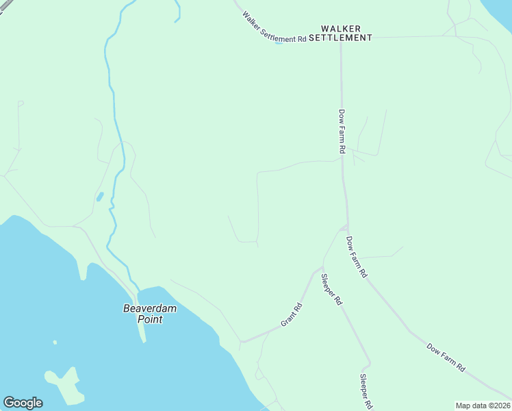 map of restaurants, bars, coffee shops, grocery stores, and more near 77 Granite Ridge Road West in Island Falls