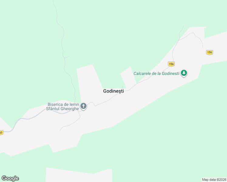 map of restaurants, bars, coffee shops, grocery stores, and more near in Godineşti
