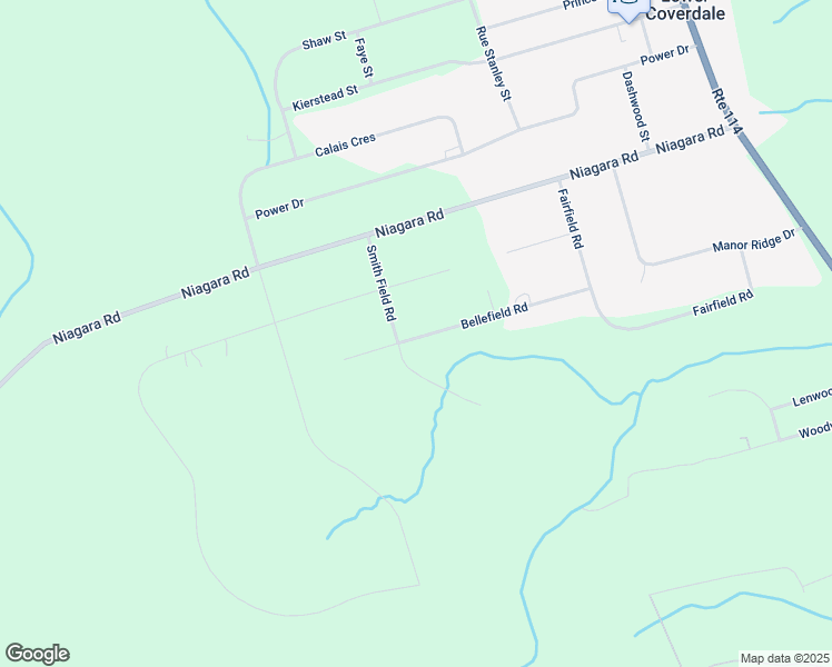 map of restaurants, bars, coffee shops, grocery stores, and more near 13 Bellefield Road in Lower Coverdale