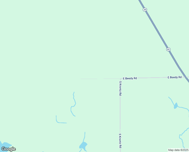 map of restaurants, bars, coffee shops, grocery stores, and more near 12427 East Beedy Road in Goetzville