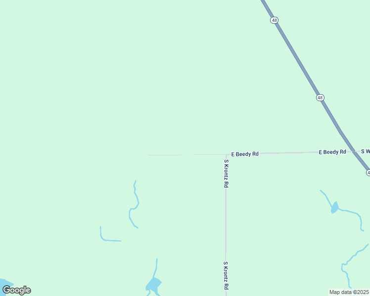 map of restaurants, bars, coffee shops, grocery stores, and more near 12427-12899 East Beedy Road in Goetzville